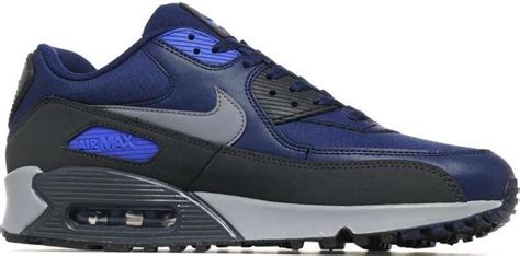 nike air max 90 leer zwart grijs blauw|zalando Air Max 90.